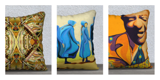 Pillows from Art of Where